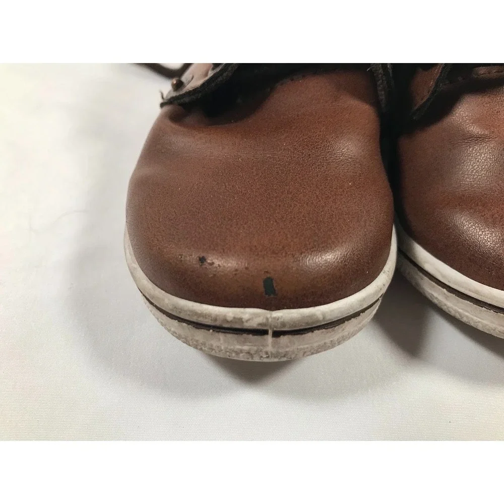 Levis Toddler Boy‎ Booties Brown Low Top Lace-Up 14cm Size US 5 SEE PICTURES